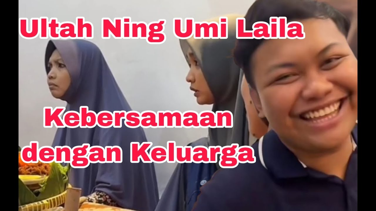 Kebersamaan Keluarga Ning Umi Laila dihari Miladnya.