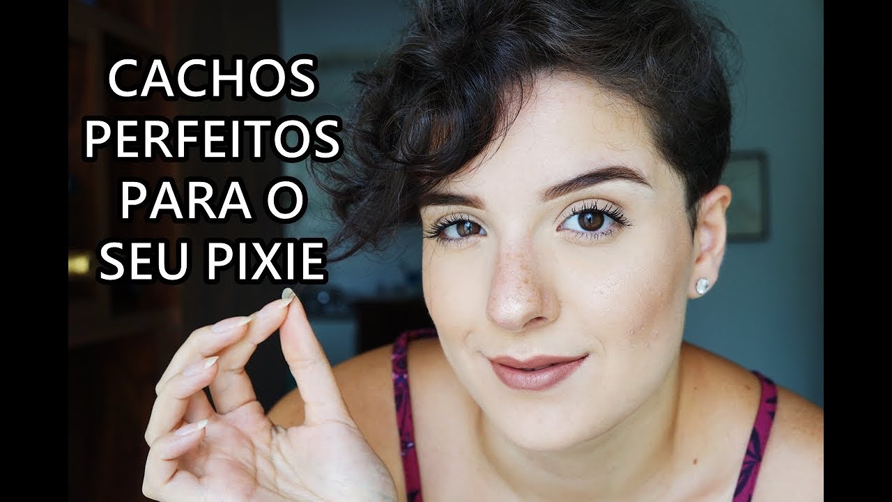 CACHOS PERFEITOS NO CABELO CURTO! | PIXIE CUT