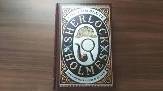 BARNES AND NOBLE leatherbound classics - The Complete SHERLOCK HOLMES by Sir Arthur Conan Doyle