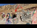 Operator's helping hand: pregnant mother's dream hut formed next to cave