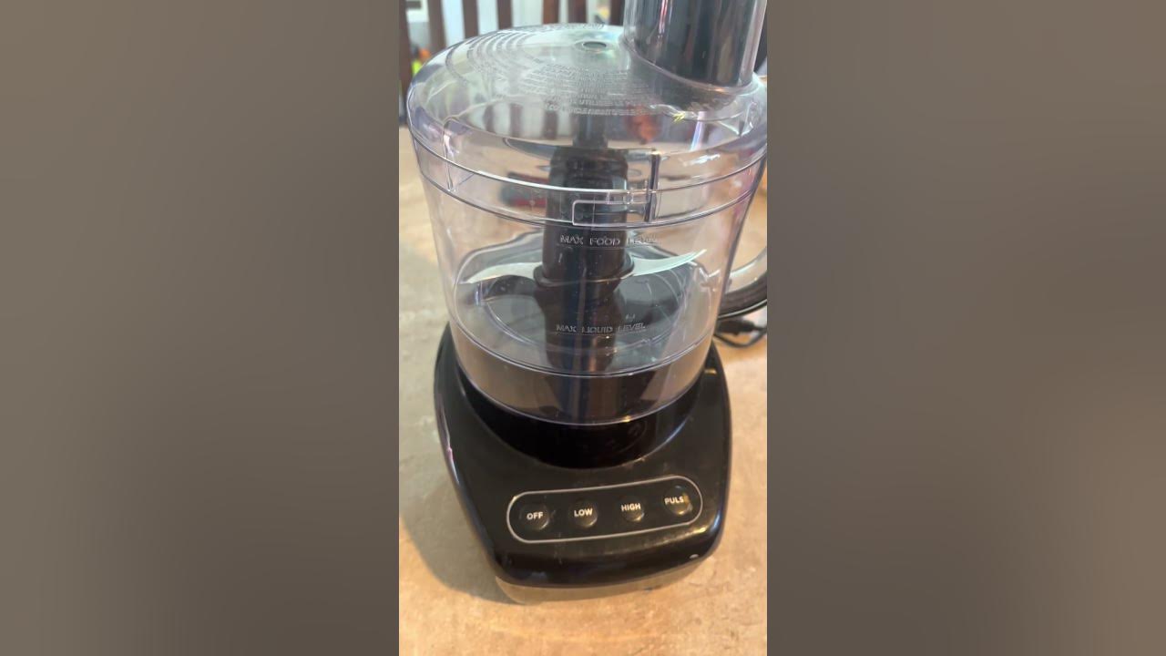 BLACK+DECKER Easy Assembly 8 Cup Food Processor Review 