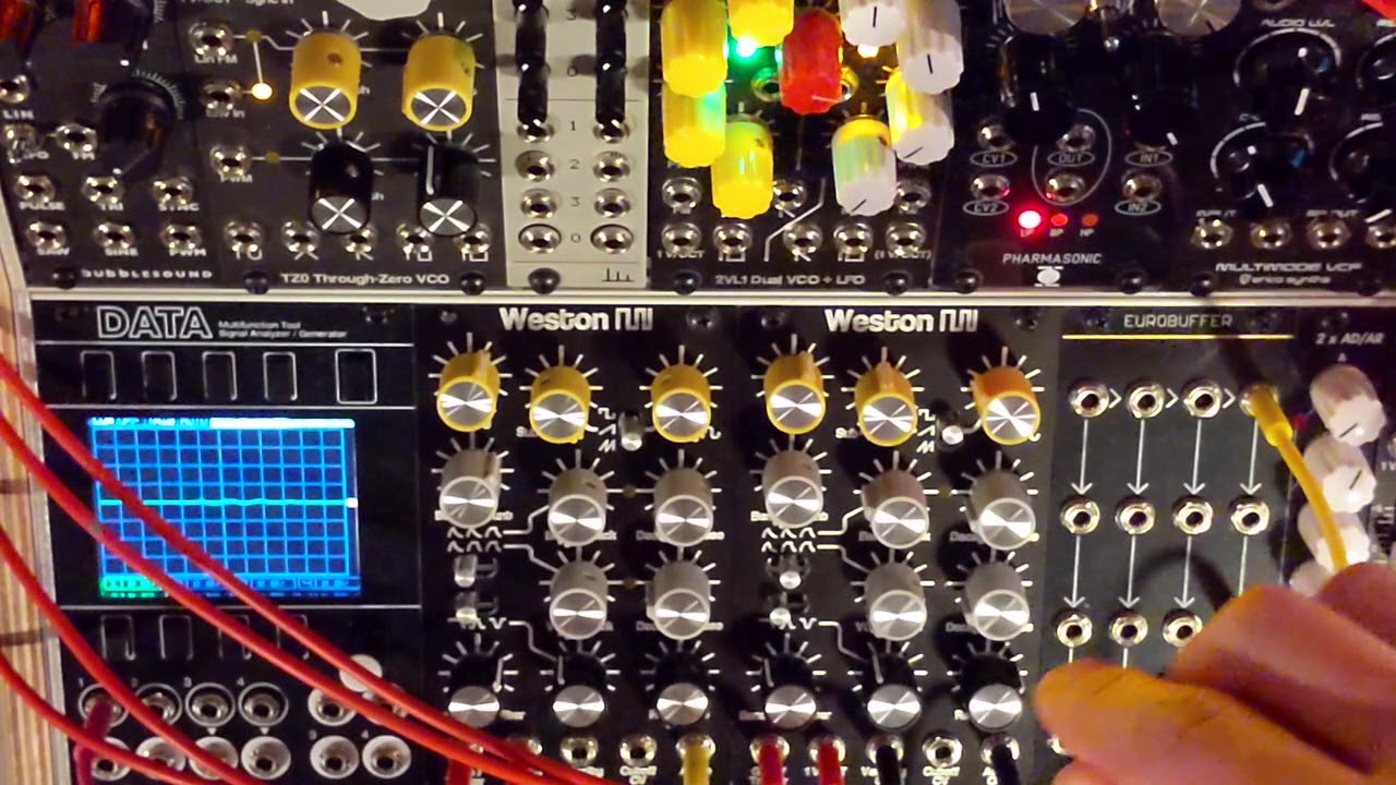 Weston Audio B2 Kick/Bass Eurorack DIY Module Demo
