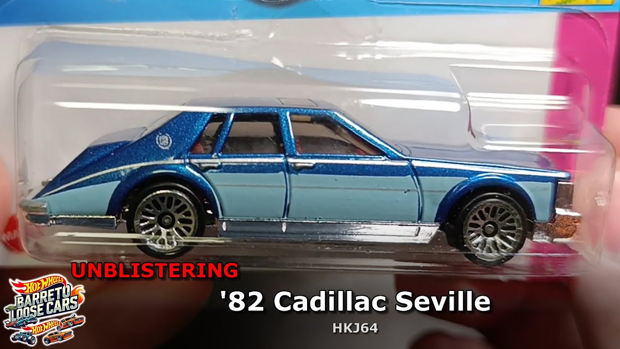 82 Cadillac Seville - HKJ64 | Hot Wheels | 1/64 | Loose - YouTube