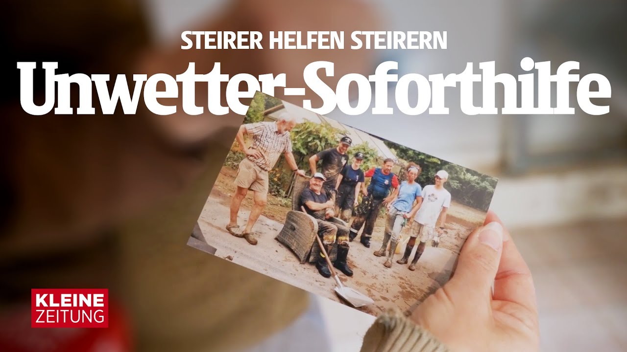 Unwetterbetroffene erzählen ihre Geschichte | Steirer helfen Steirern