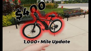 Does This Cheap Amazon eBike Suck? | 1,000 Miles+ On The $400 Ancheer Gladiator Electric Bike