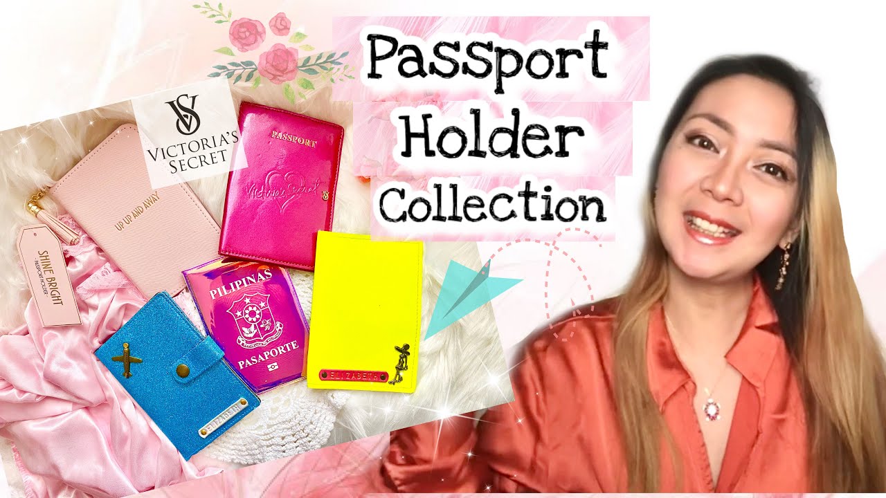 Passport Holder Collection ft Victoria Secret Passport Holder &  Customized/handmade Passport Holder 