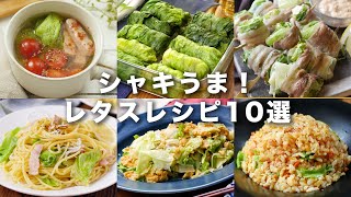 【レタスレシピ10選】チャーハンやパスタ、炒め物など！シャキッとした食感が心地よい♪｜macaroni（マカロニ）