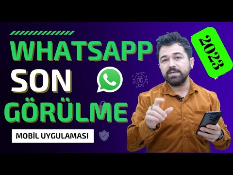 WhatsApp Son Görülme ve Online Takip Uygulaması 2023