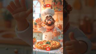 How to Make Pizza Step by Step | Cartoon Animation#Pizza #PizzaRecipe #HowToMakePizza