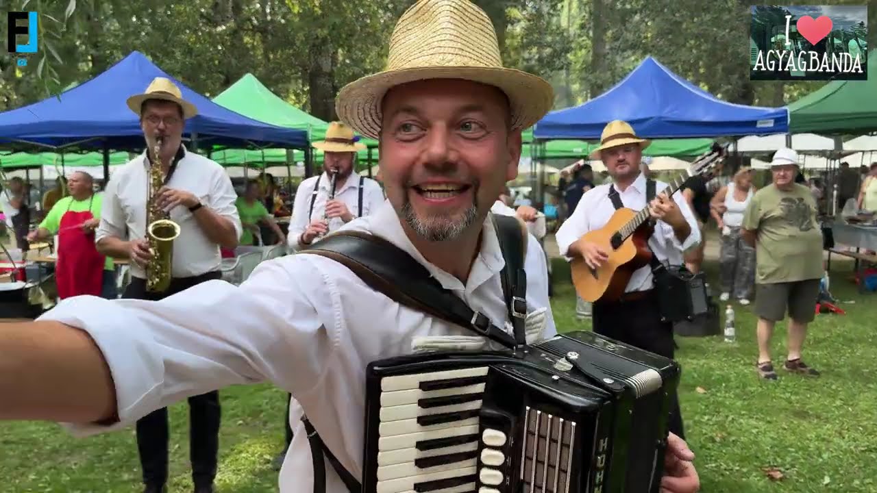 Agyagbanda a Tiszacsegei Harcsapaprikás Fesztiválon