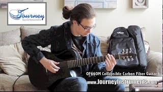 Journey Instruments Of660M - Collapsible Carbon Fiber Travel Guitar - Review - Connor Low