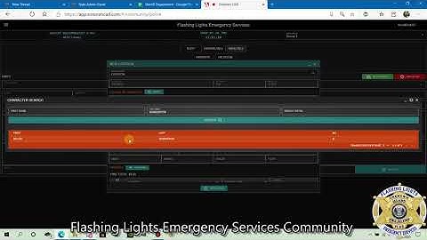 How to use the Sonoran CAD (MDT)