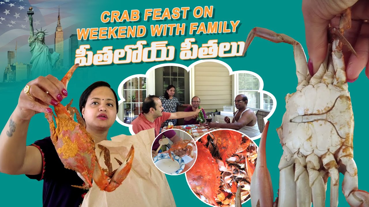 Crab Feast On Weekend With Family How To Eat Maryland Crabs Ocean