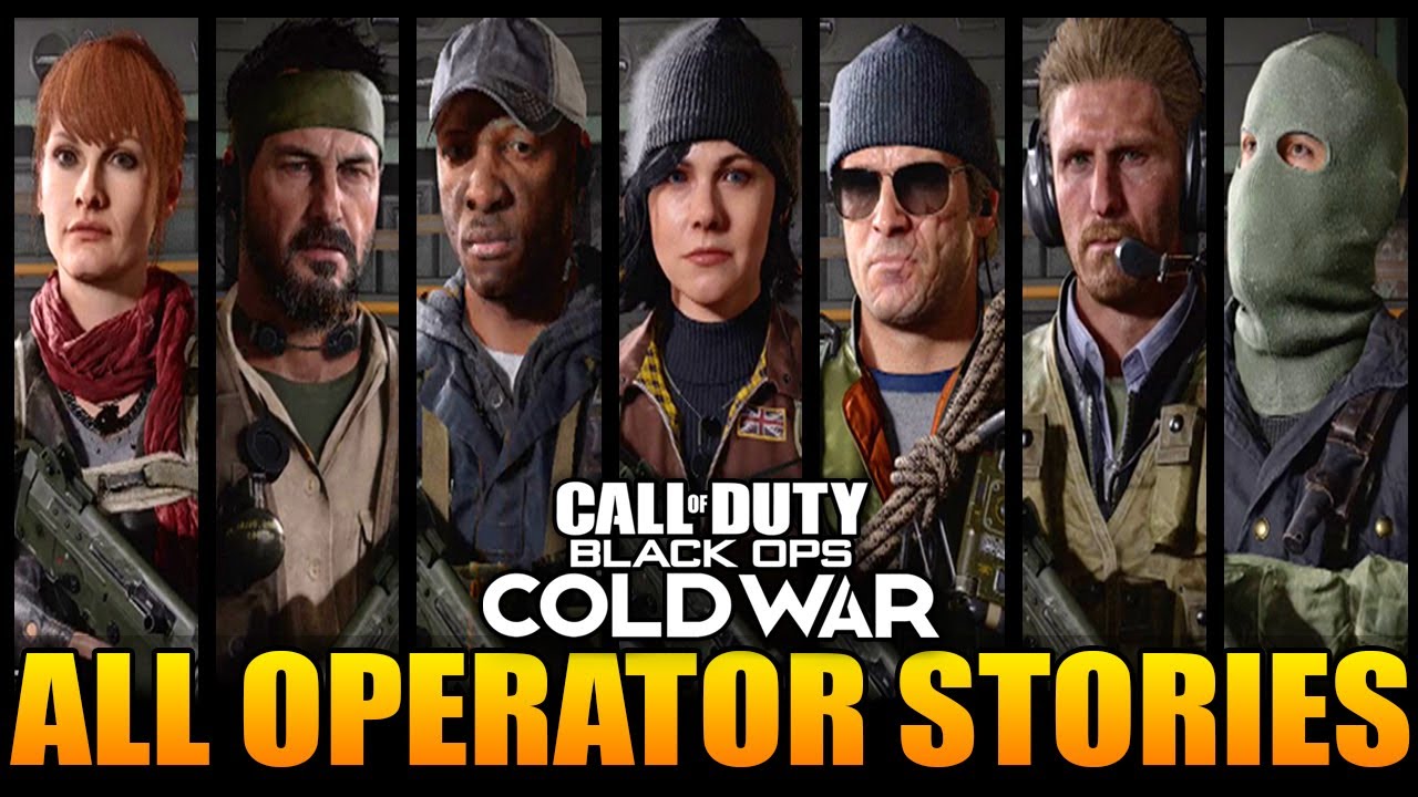 Meet the Operators of Call of Duty®: Black Ops Cold War