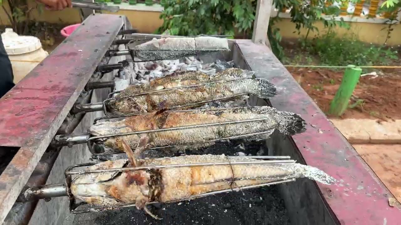 Best Grilled Fish Street Food in Siem Reap, Cambodia