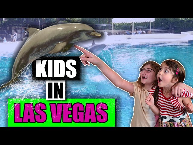 Kids On Las Vegas Strip