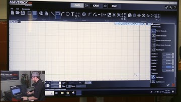 How to use Drawing a Square with the MaverickCNC CAD/CAM/CNC Software