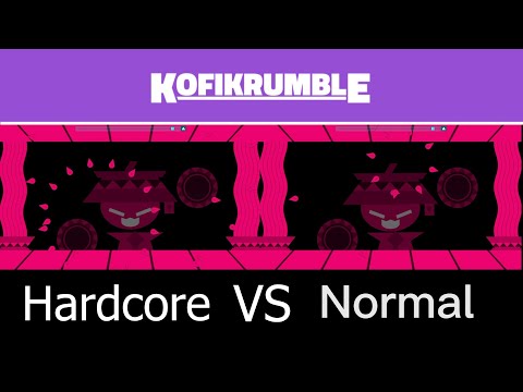 Hardcore VS Normal (Last Tile 海底撈月 - Kommisar ) | Just Shapes and Beats