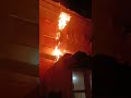Пожар в суши баре Фьюжн в Вольске