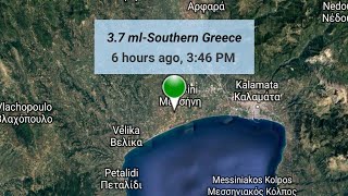 Kalamata, Greece Earthquake August 5th, 2019