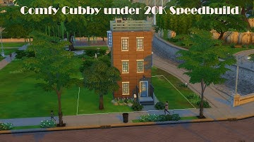 SIMS 4 | Comfy Cubby Speed Build | Under 20K