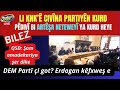 Li KNKê Civîna Neteweyî Ya Partiyên Kurd Erdogan Kêfxweşiya Xwe Beyan Kir 