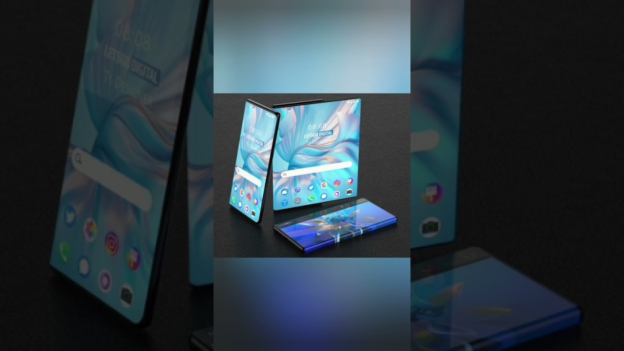 Huawei Mate Rollable smartphone 😱😱 visualized 
