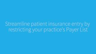 adding payers and patient insurance