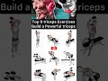 🔥Top Triceps Workout | Bigger Arms At Home 💪 | YouTube Shorts #trending #workout #viralvideo