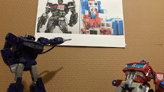 Optimus Prime’s New Profile Picture | Transformers Stopmotion