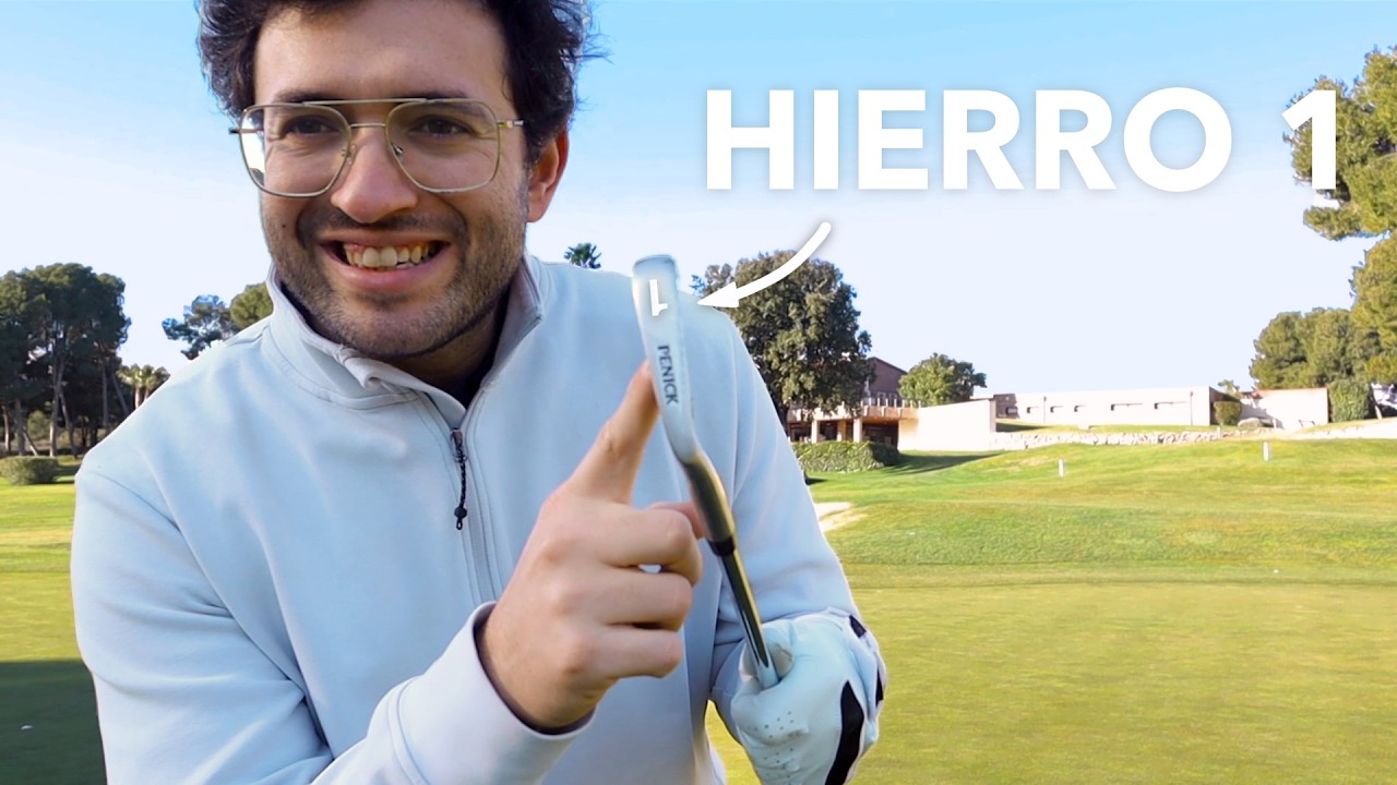 Juego 9 hoyos SOLO CON UN HIERRO 1 de HACE 30 AÑOS