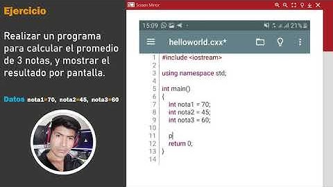 Promedio de 3 números   Programación C++