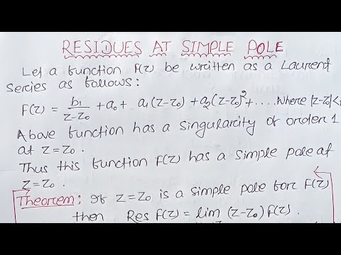 Complete Analysis About'RESIDUES