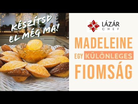 Videó: Hogyan Sütjük Madeleine Sütiket?