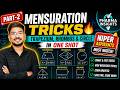 Mensuration Part-2 Tricks 🔥 Trapezium, Rhombus & Circle in One Shot | By Mr. Sachin