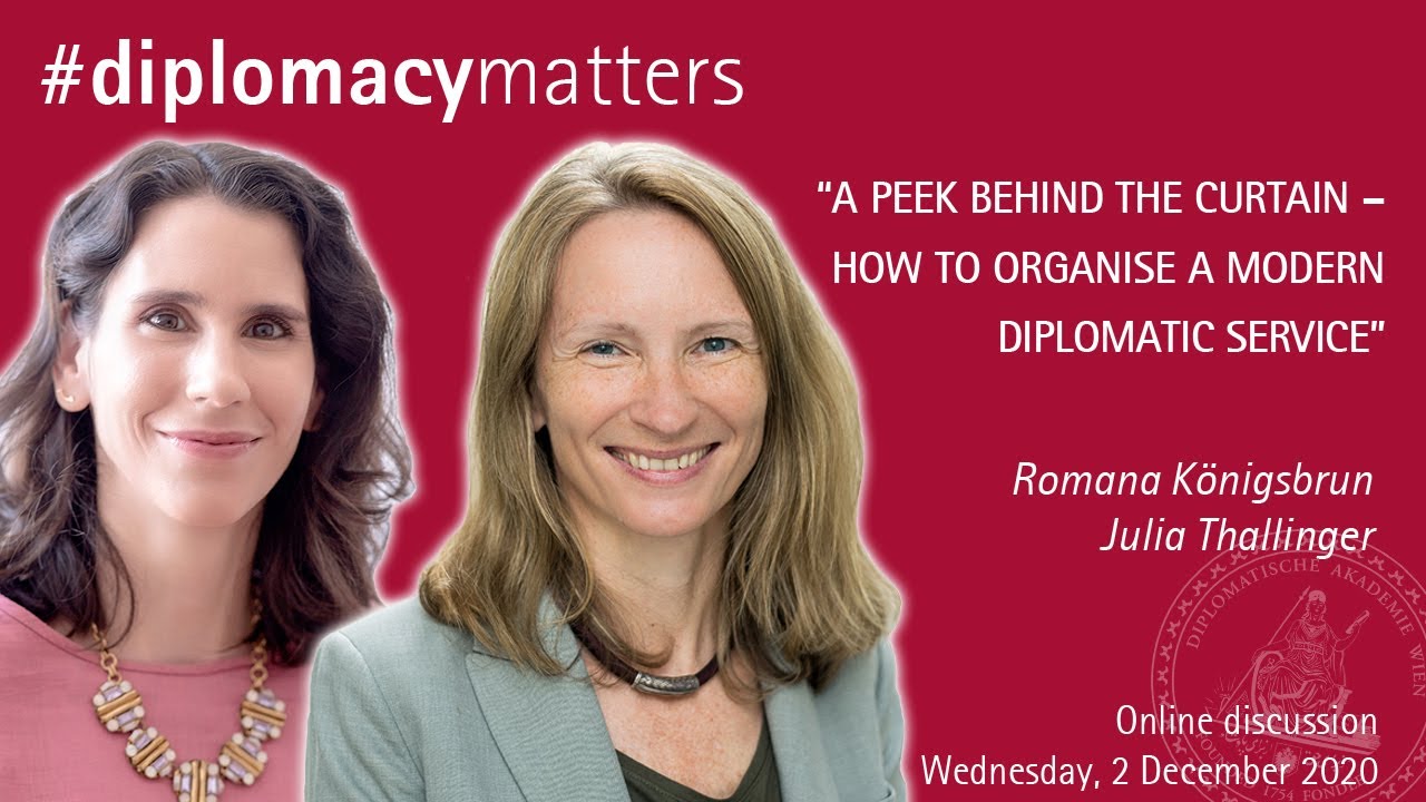 A Peek Behind the Curtain – How to Organise a Modern Diplomatic Service