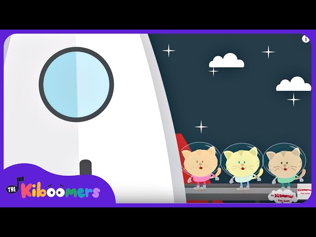 Zoom Zoom Zoom We're Going to The Moon - The Kiboomers Preschool Songs For Circle Time class=