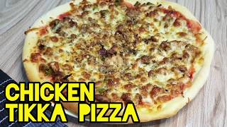 Chicken Tikka Pizza | How To Make Chicken Tikka Pizza at Home | Recipe by Foodium