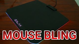 PIMP YOUR MOUSING SURFACE! (GALAX SNPR  RGB Mouse Pad Review)