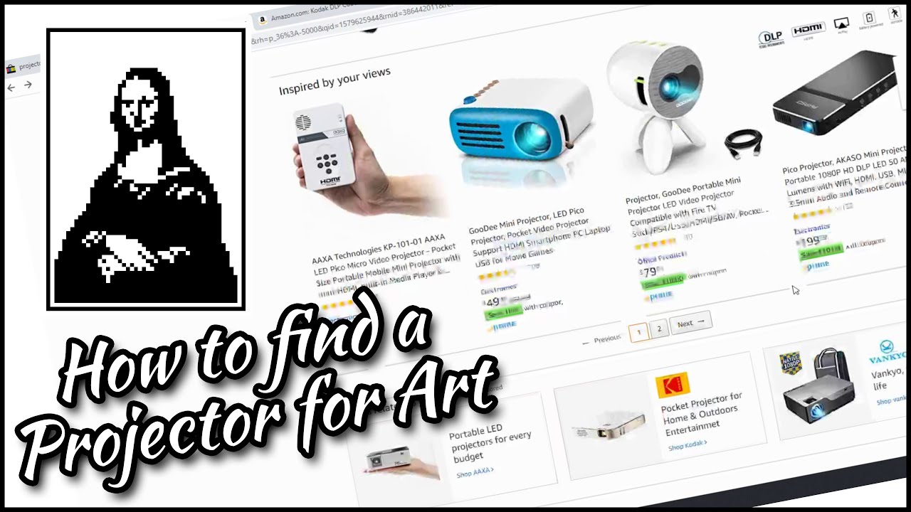 How to find a Projector for Art □ Tracing Masterpieces 