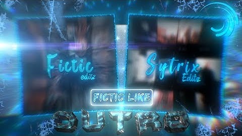 Fictic Like Outro On Alight Motion (+Preset)