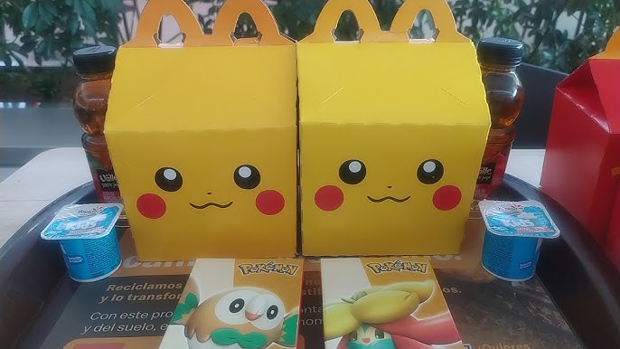 Pokémon y los restaurantes McDonald's darán comienzo a una nueva promoción  en España