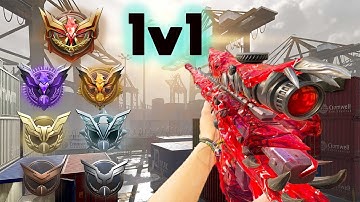 1v1 vs Every Rank in COD Mobile