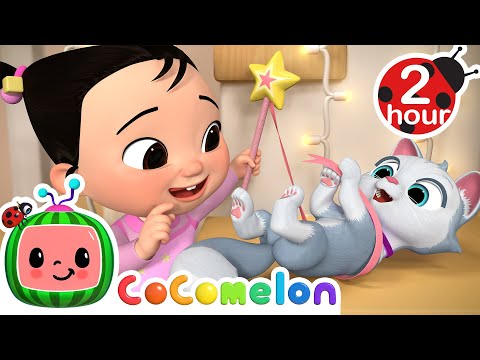 Kitty Cat Song + Ballerina Dance + MORE CoComelon Nursery Rhymes & Cat Songs