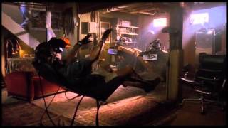 Lawnmower Man VR intro falling flying floating