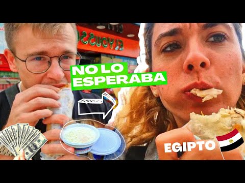 🇪🇬🌮Probando COMIDA CALLEJERA en Egipto ||Simplemente deliciosa!... @aryventuras #calles #comida
