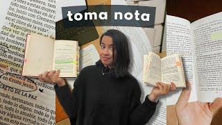 Cómo marco mis libros | mis notas de lectura 📚