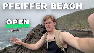 Pfeiffer Beach is Open! Explore the Stunning Big Sur Coastline [4K]