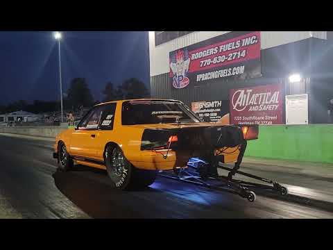 Steven Leerentveld Racing Mustang winning outlaw society lions den class
