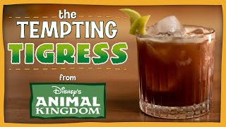 The BEST Disney Parks Cocktail? The Tempting Tigress from the Nomad Lounge at Animal Kingdom